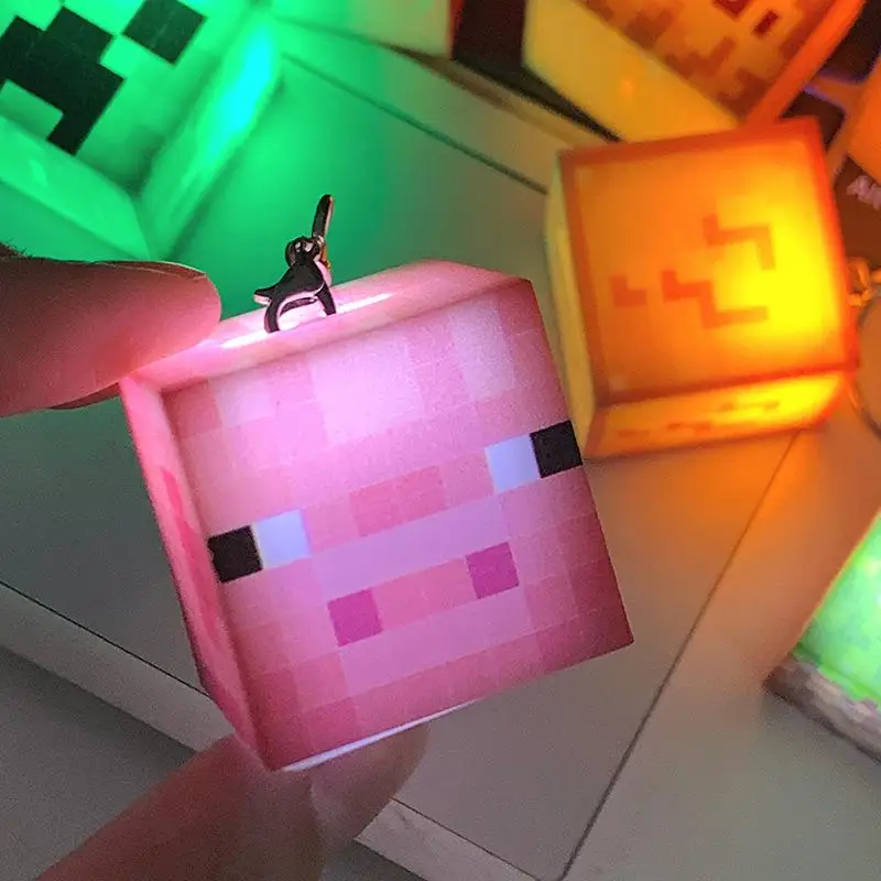 المحيطة الشعلة مصباح ليد USB قابلة للشحن البسيطة الشعلة المفاتيح على ظهره قلادة هدايا الأطفال LED ضوء الليل