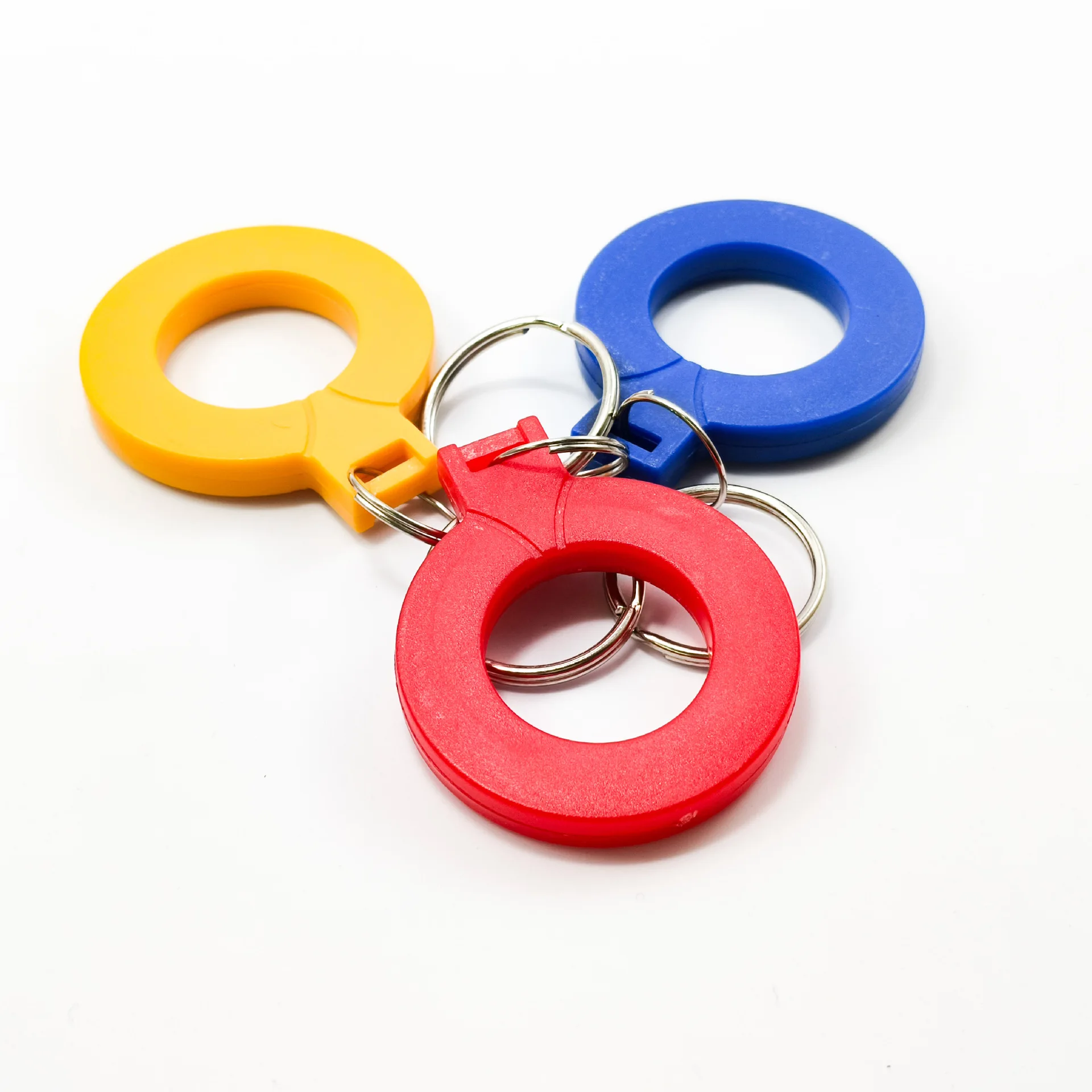 5Pcs New 13.5MHZ CUID Changeable MF S50 1K IC Writable Keys Copy Block 0 14443A Keyfobs Token Tags NFC Clone