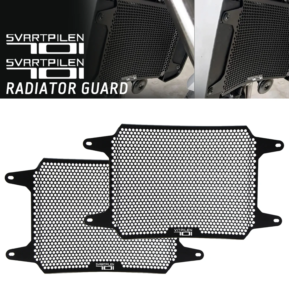 

FOR Husqvarna Vitpilen Svartpilen 701 Vitpilen701 Svartpilen701 2018-2023 2022 Radiator Grille Guard Cover Protector 2024 2025