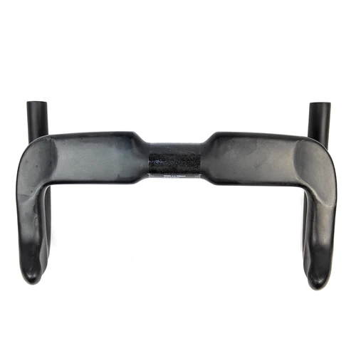 Imagen 2 del producto BIKEDOC HB23 nueva barra de pista manillar de carbono barra de caída UD brillo/acabado mate 31,8 MM * 330/390 MM barras de carreras piezas de bicicleta ultraligeras