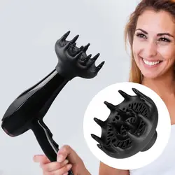 Black Hair Roller Curly Tool Salon Hair Air Curler Hair Dryer Curls Diffuser Blower Hairdressing