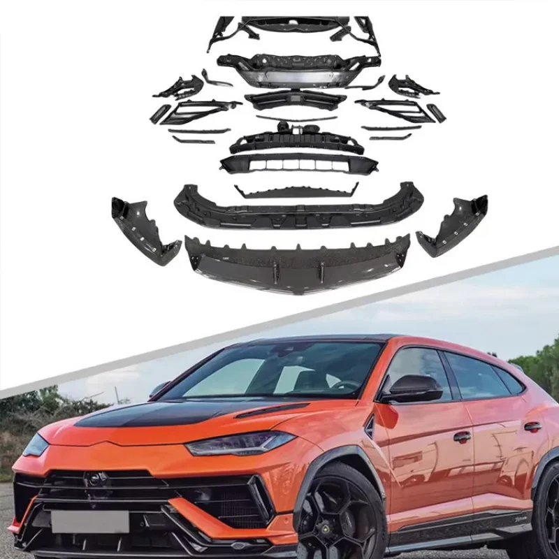 Auto Parts Car Rear Full Body Kits Side Skirts Front Rear Lip for  18-22 Urus Upgrade 23 Peormance