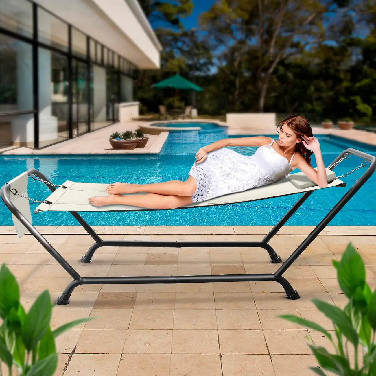 Thumbnail 4 - #4 Trending Hammock with Stands Right Now