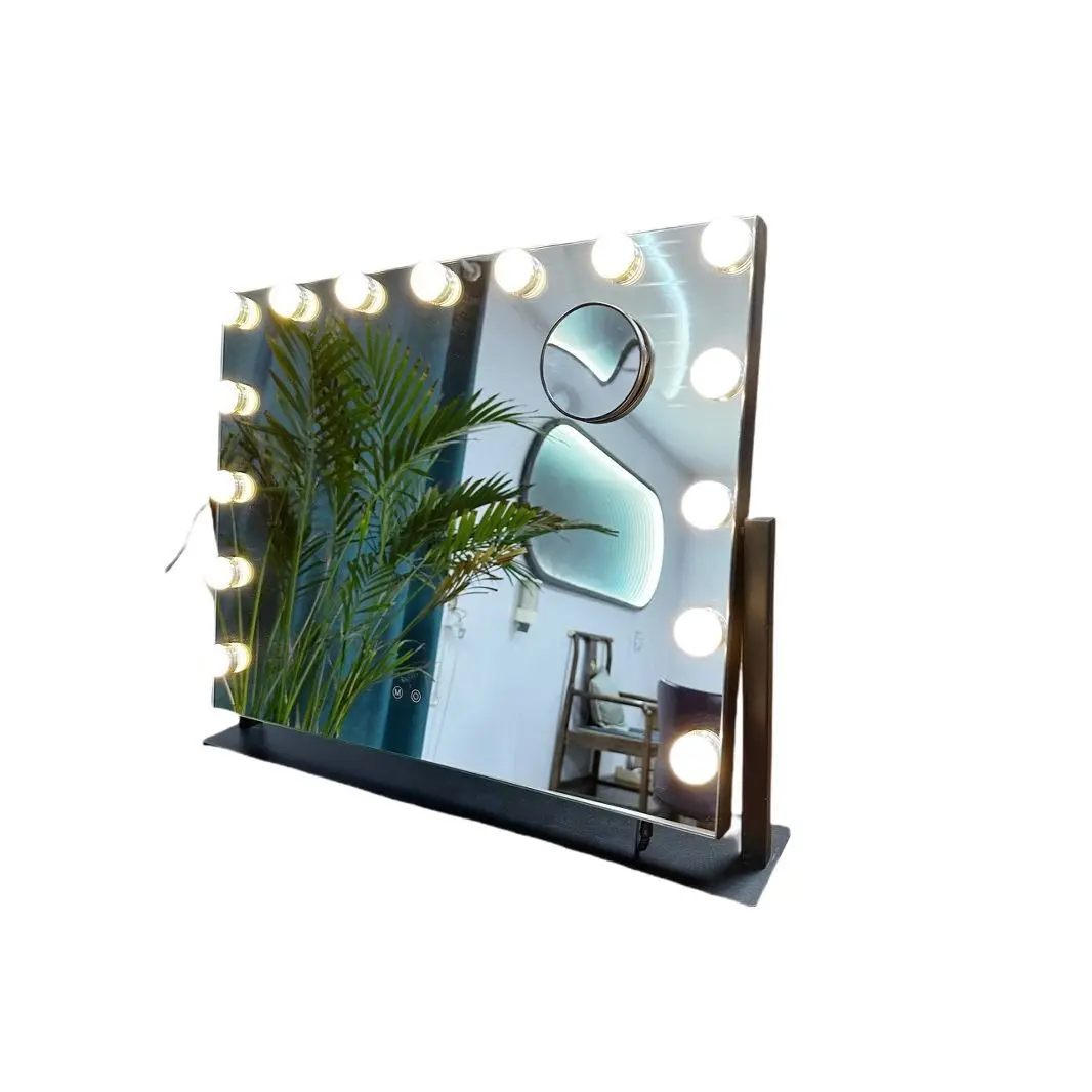 LED square fill light desktop bedroom dressing mirror high definition light adjustable makeup mirror mirror LED fill light
