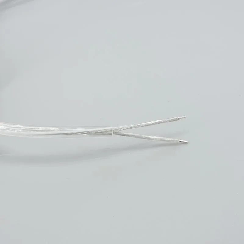 2M 22awg transparent Power supply USB DC 5-12V Cable male Female switch button Connector extension Cord LED Neon Strip Light L