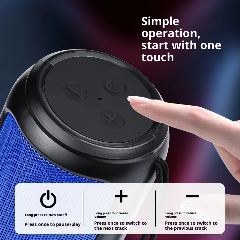 Bluetooth Speaker Home Portable Connection Mobile Phone Bluetooth Speaker Surround Subwoofer Outdoor Wireless Audio Speaker