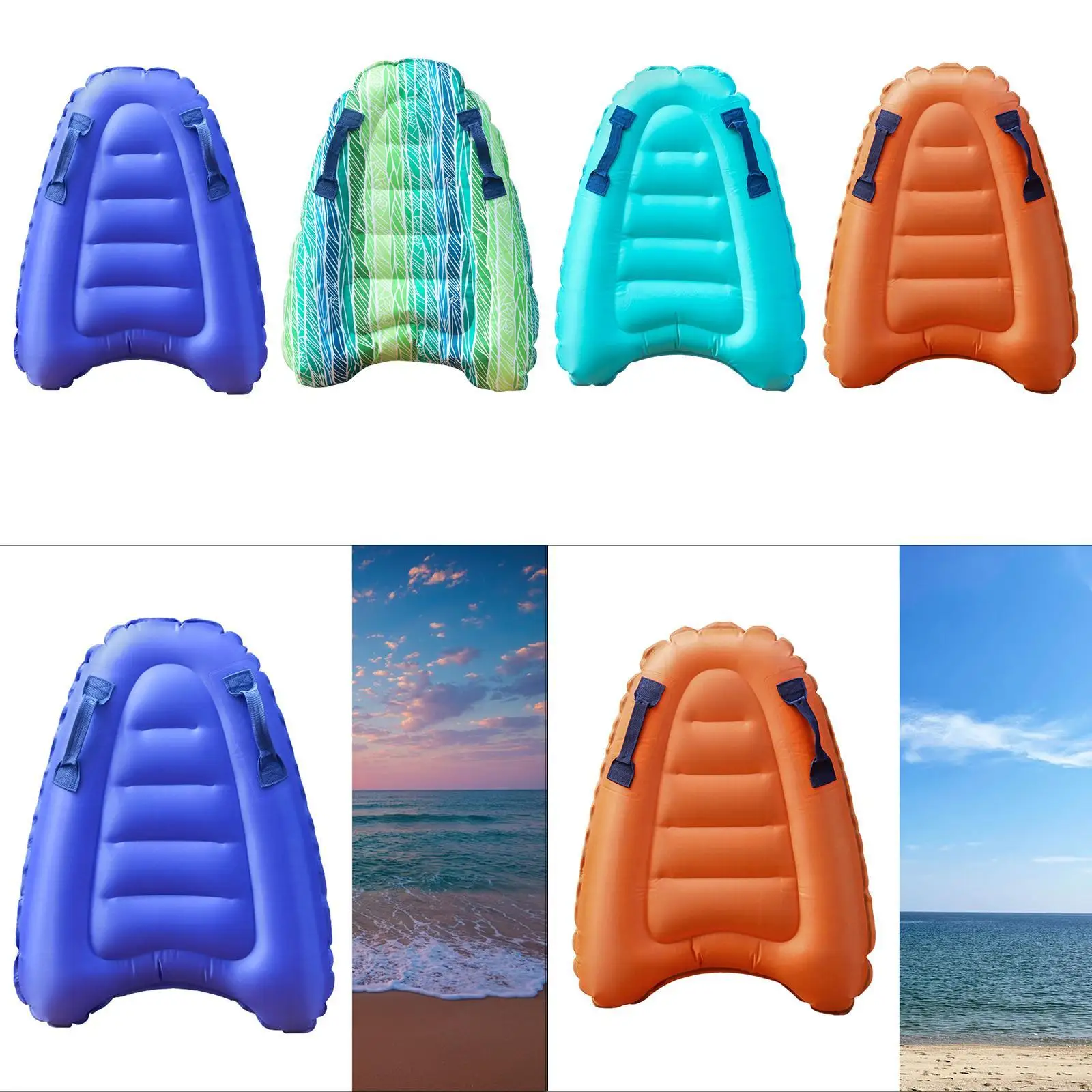 

Inflatable Surfboard Swimming Pool Float Surf Kickboard Float Surfboard for