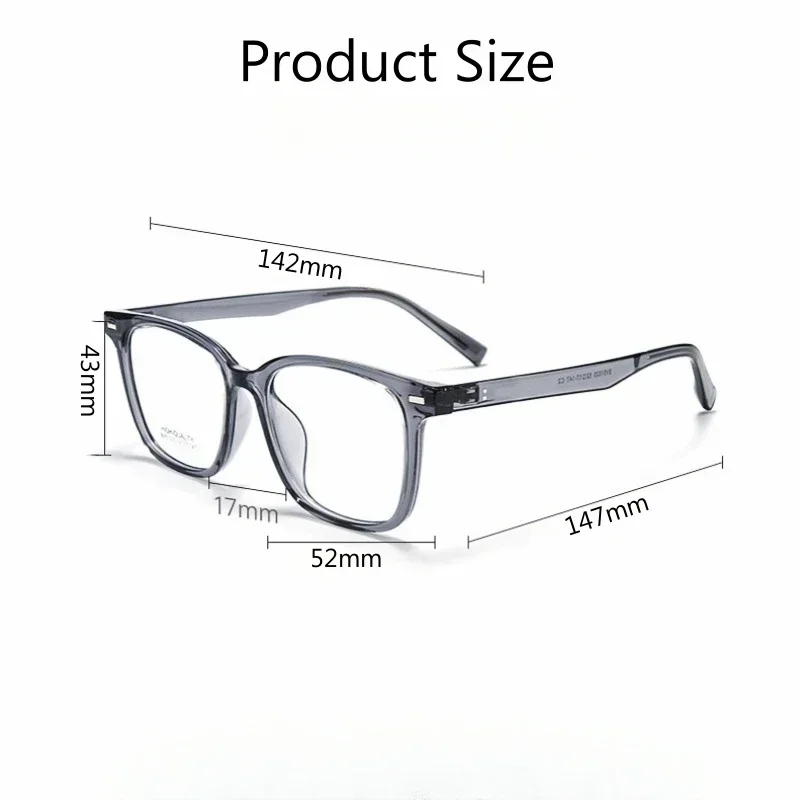 

Мужские ретро сверхлегкие гибкие прямоугольные очки TR90, модные оптические очки по рецепту, высококачественная оправа BW51020V