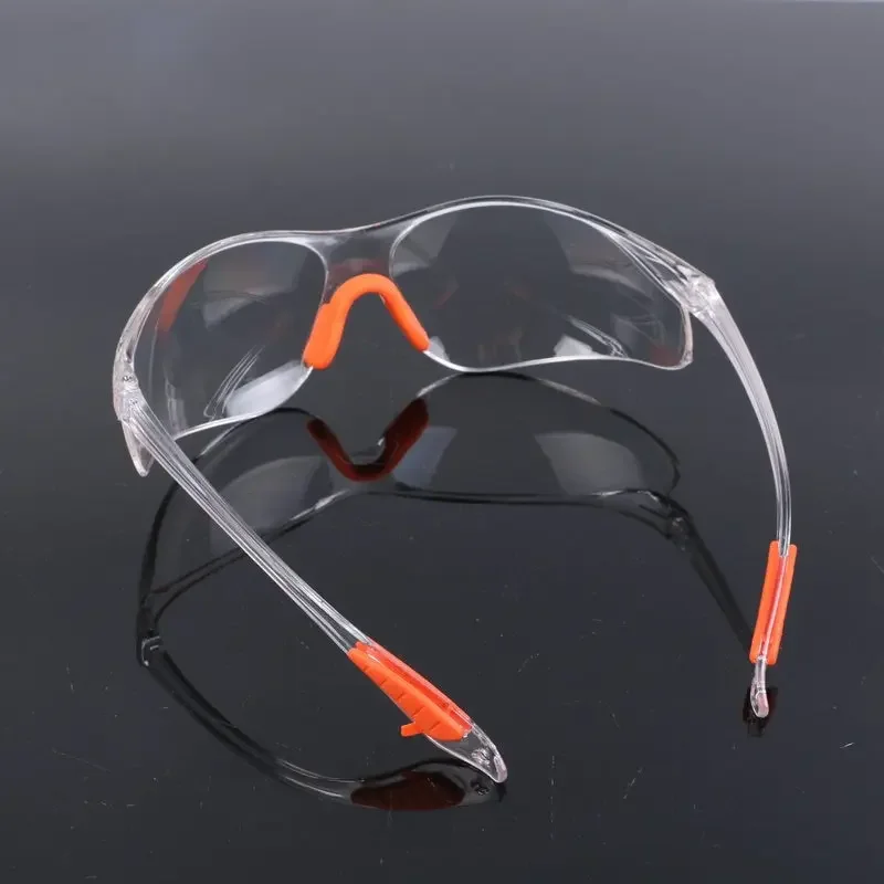 Lab Work Safety Eye Protective Glasses Anti Impact Wind Dust Proof Goggles Safety Riding Clear Glasses PC Material