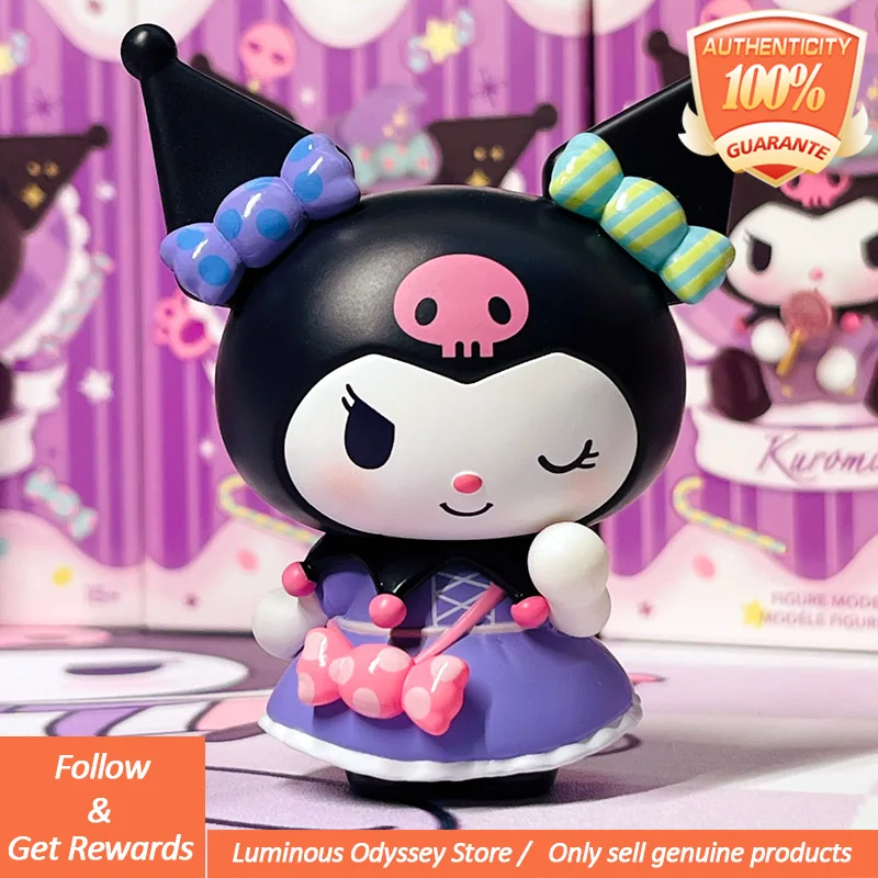 الأصلي سانريو كورومي صندوق أعمى خدعة أو علاج بدون سكر أنيمي مفاجأة صندوق Kawaii غامض تخمين حقيبة الشكل دمية لعبة