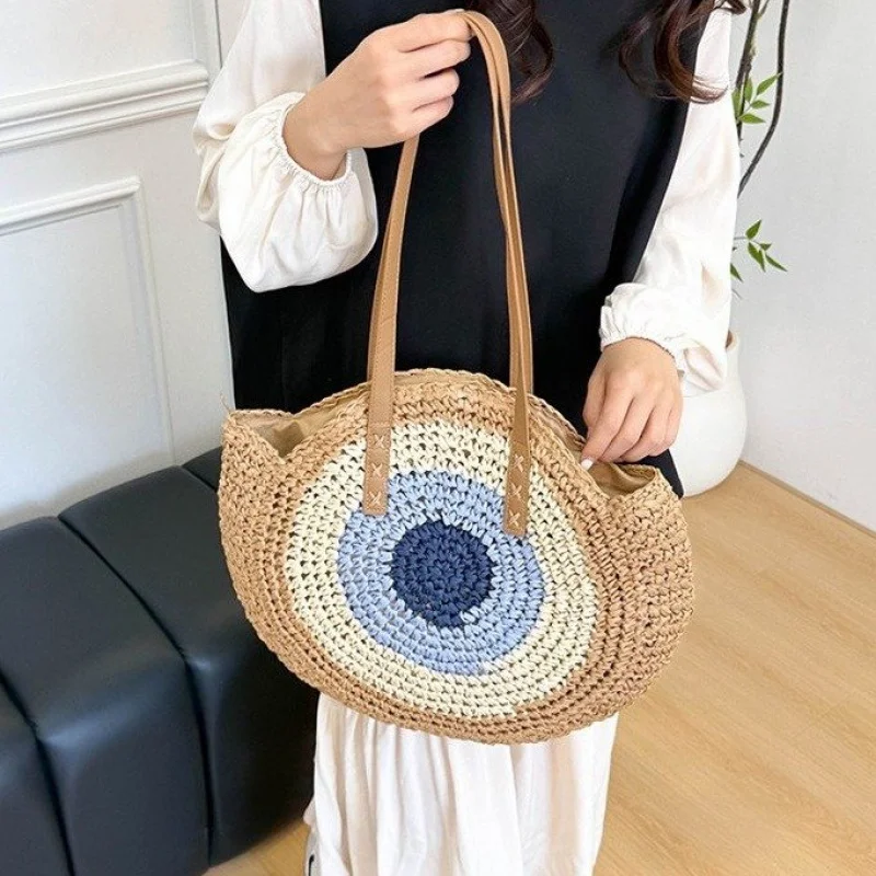 

Luxury Women's Tote Bag Large Capacity Minimalist Simple Solid Color Casual Leisure Commuter Elegant Leather