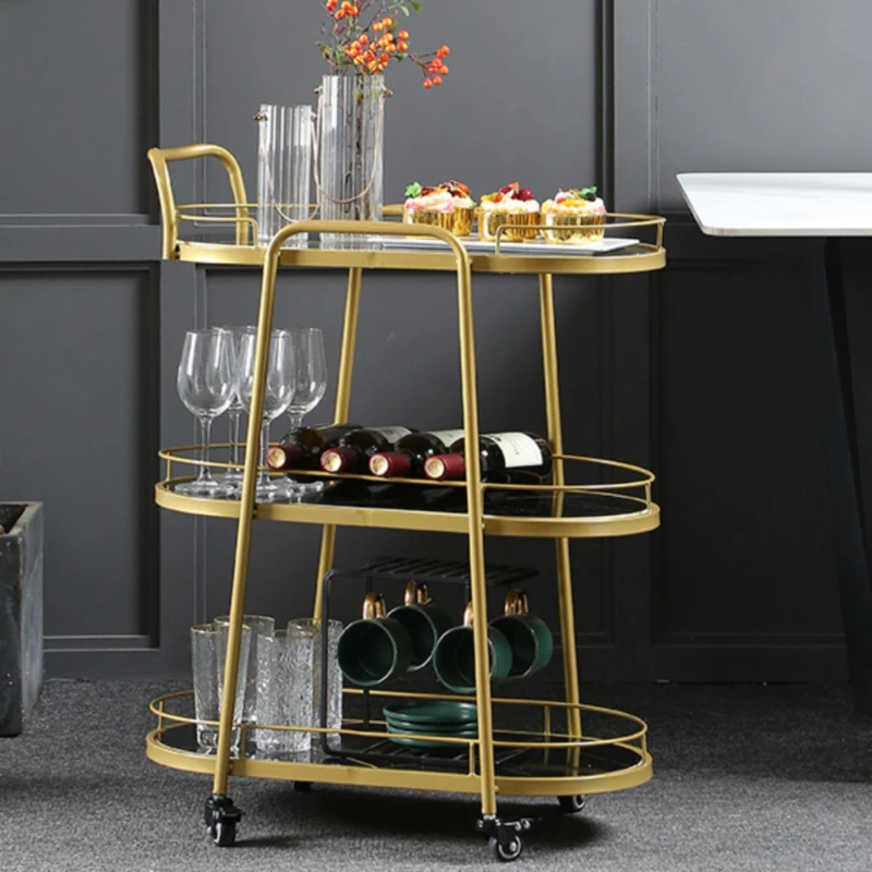 Chariot Roulant de Rangement pour Salon de miles, Mobilier de Coiffure, Mini Spa Auxiliaire, 76