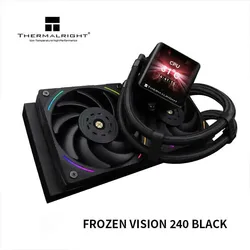 Thermalright Frozen Vision 240 One -in -one Water Cold Radiator/2.88 LCD Screen/Support Custom Image/Video/Animation