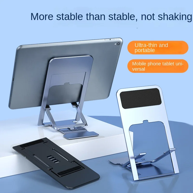 2022 Mini Desktop Multi-Hoek Vouwen Mobiele Telefoon Houder Holle Plastic Tablet Stand Draagbare