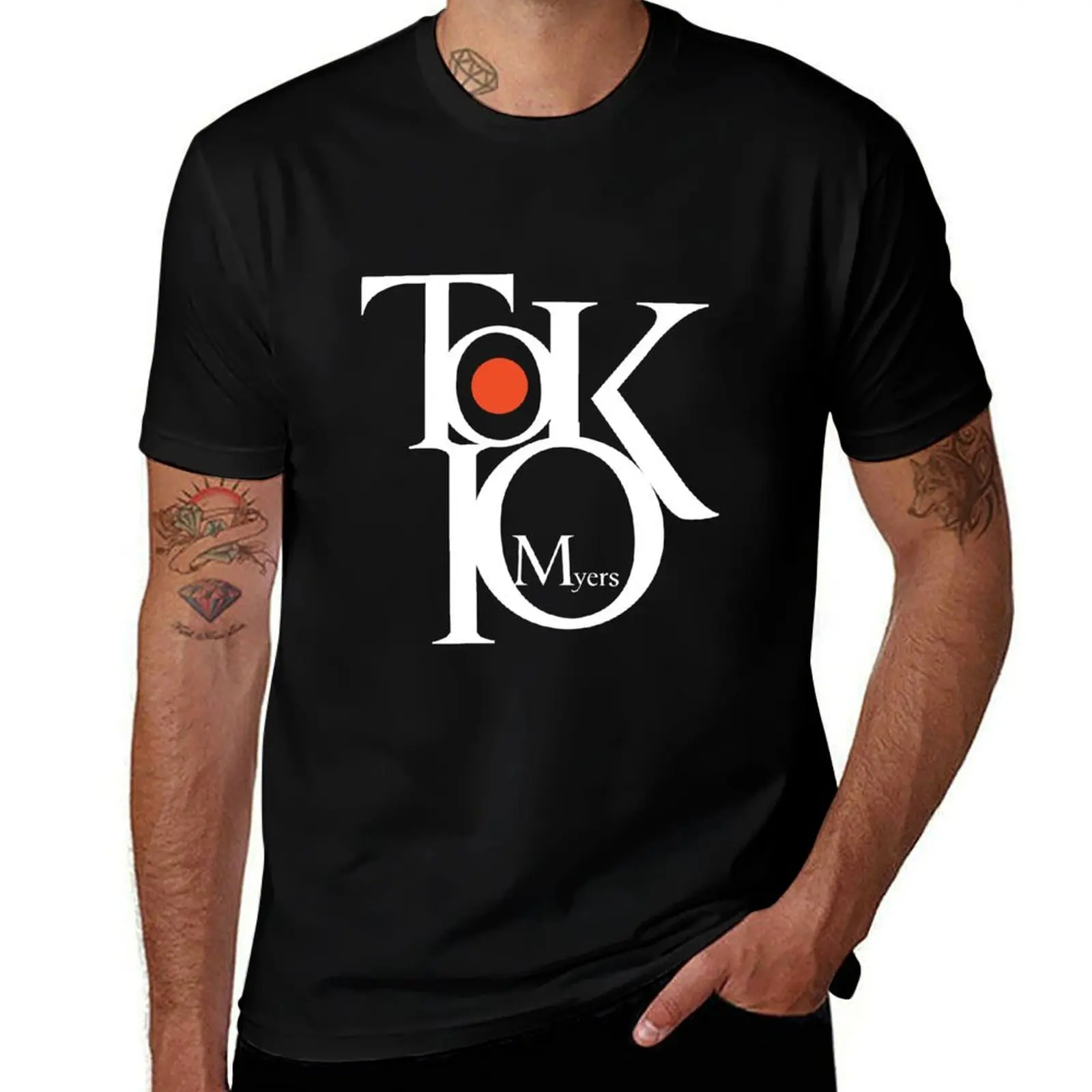Tokio Myers Typography Design T-Shirt Anti-Pilling Casual T-Shirt