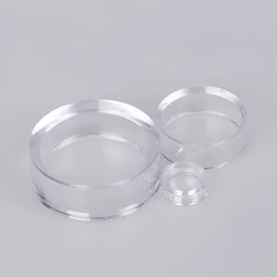 10PCS Acrylic Clear Display Stand Sphere Holder For Crystal Ball Base Pedestal Support Decor Pedestal