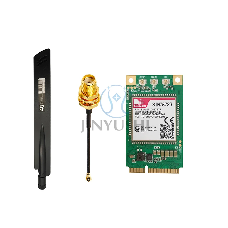 وحدة SIMCom-LTE Cat1 ، SIM7672G ، MINI PCIe LNGV ، GPS ، 4G ، عالمي ، FDD ، متوافق ، SIM7000G ، SIM7070G ، SIM800A ، لا يدعم