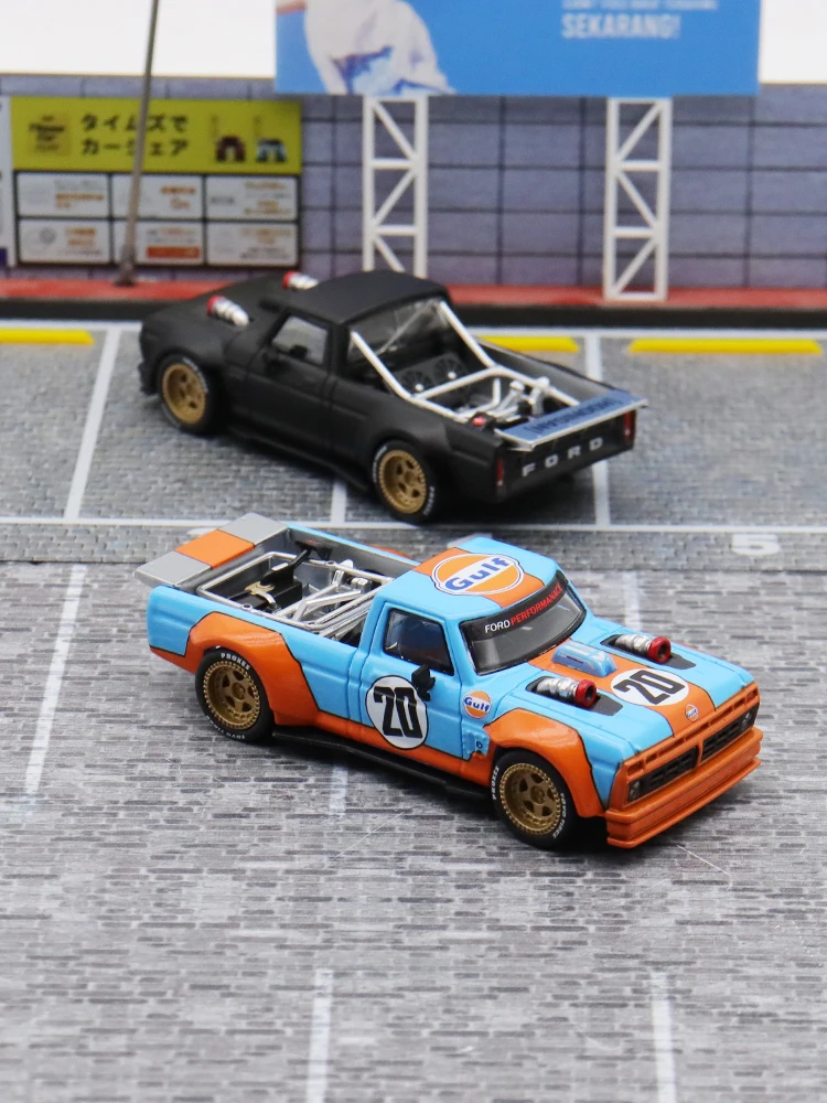 

SW 1:64 Ford Mustang RTR F150 Brick Uncle Talon Simulation alloy car model Collection gift