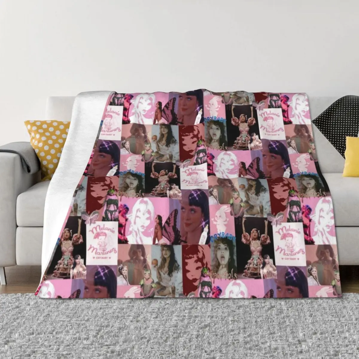 

Melanie Throw Blanket Comforter Furry Blankets For Baby Cute Blankets