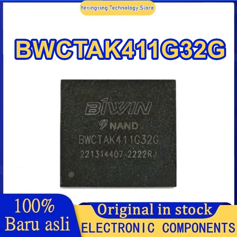 BWCTAK411G32G Storage 32GB 153eMMC Flash Font Library IC 0-10 New Original in stock