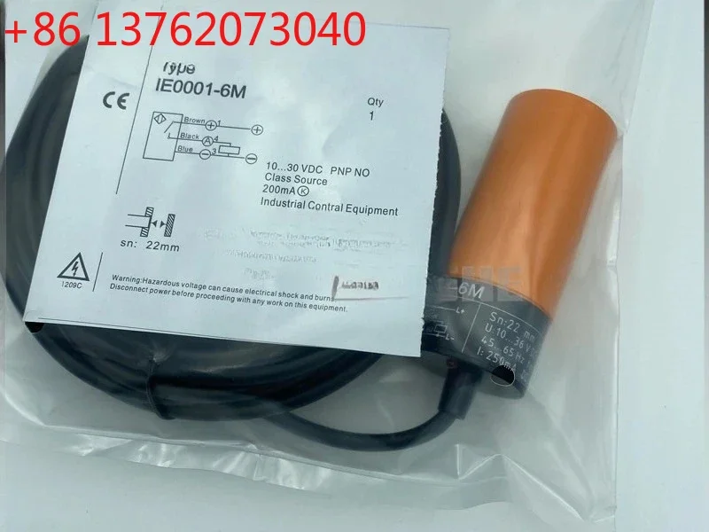 

molded case proximity switch IE0001/IE0001-6M DC three wire PNP normally open inductive sensor