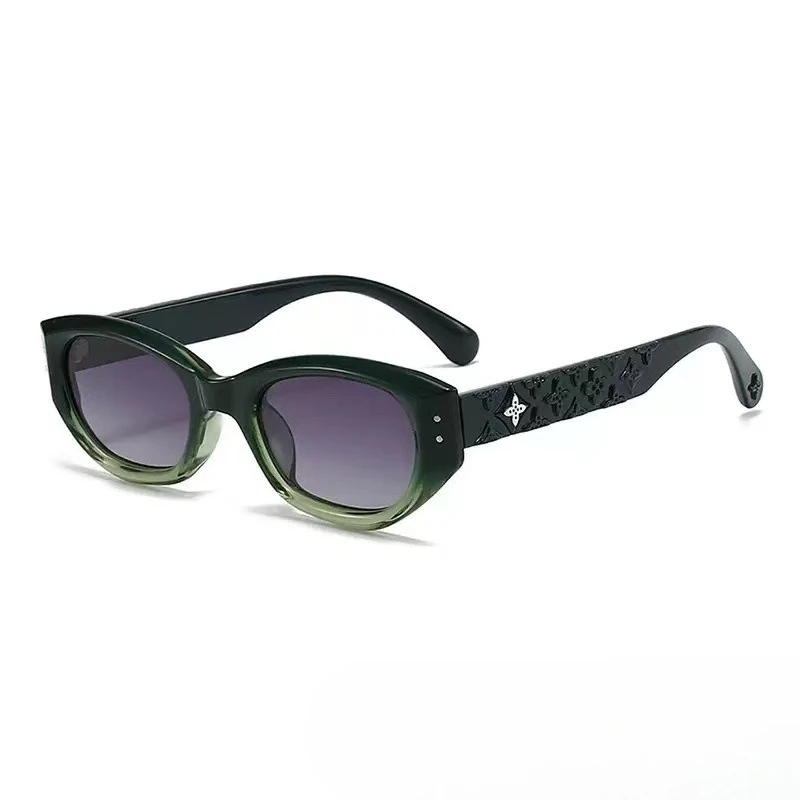 

​​New 2025 Women's Fashion Polarized Sunglasses Small Frame UV400 Protection High-End Trendy Driving Shades Luxury Designer