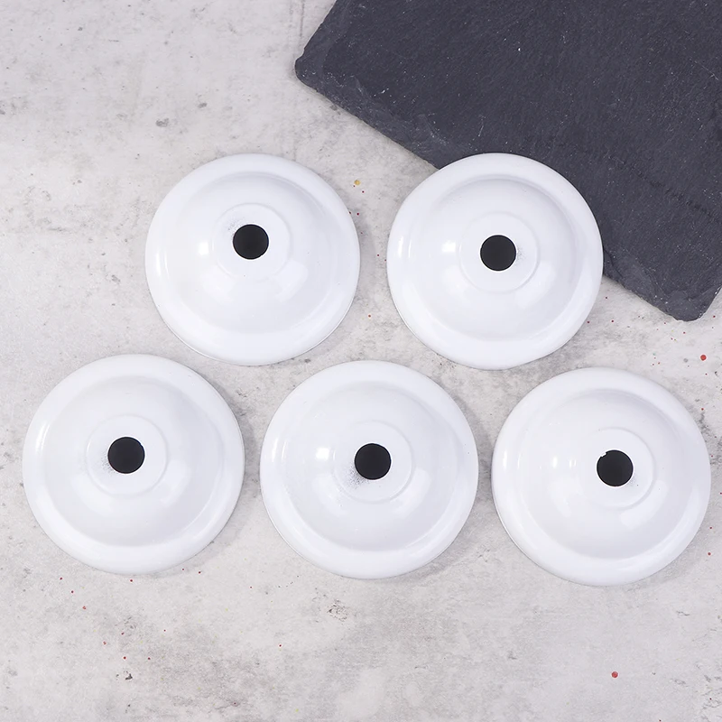 DIY Pendant, Ceiling, Table, Wall Lamp Decor: 5PCS Convex Ceiling Cover Set with 10mm Middle Hole.