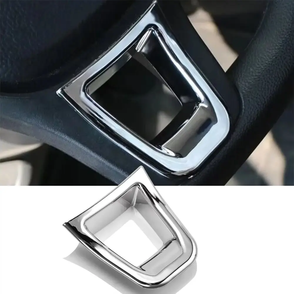Car Steering Wheel Decor Trim Sticker Fit Volkswagen Passat B8 Tiguan MK2 Golf 7 7.5 MK7 MK7.5 E-UP Accessories