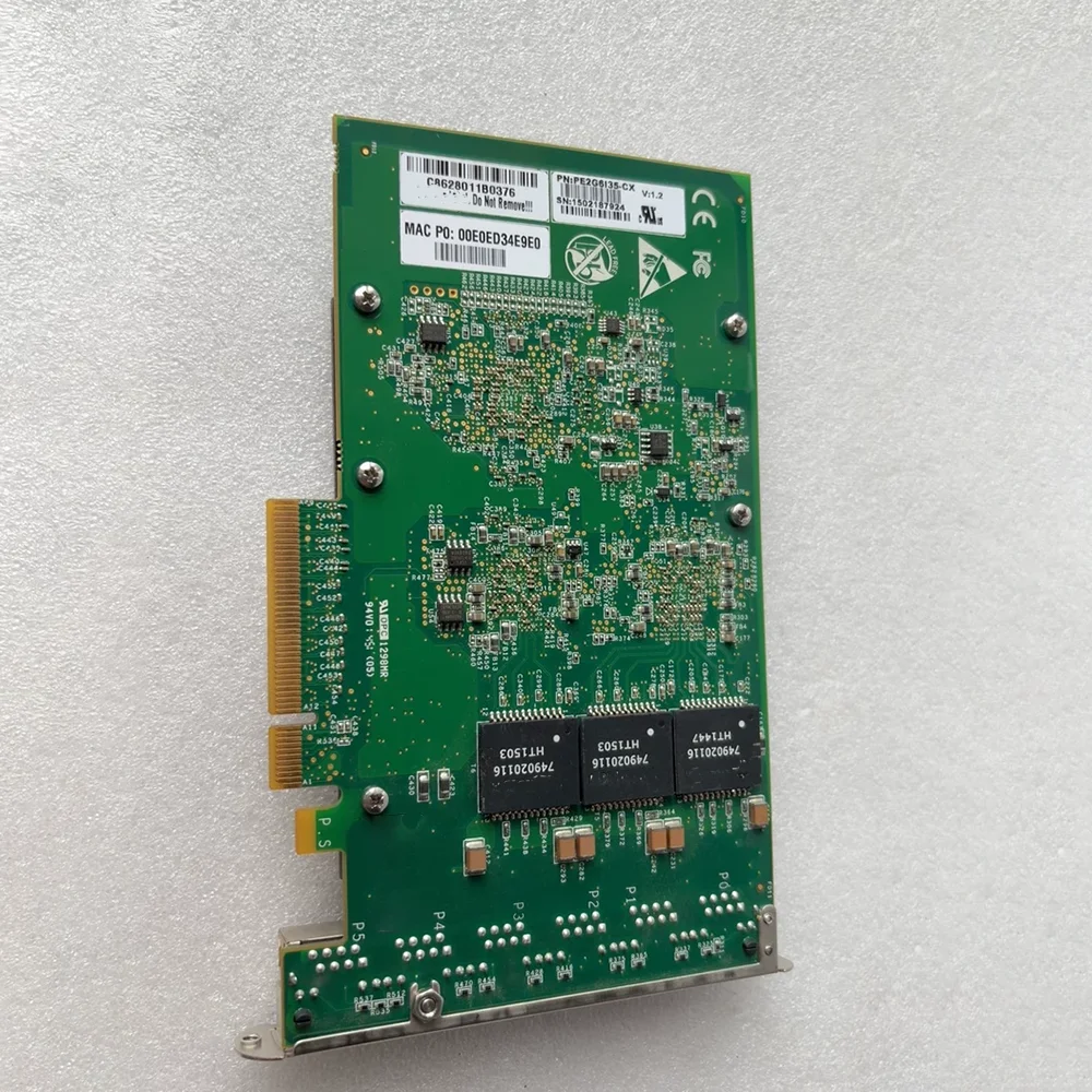 Six-port Gigabit Network Card PE2G6I35-CX