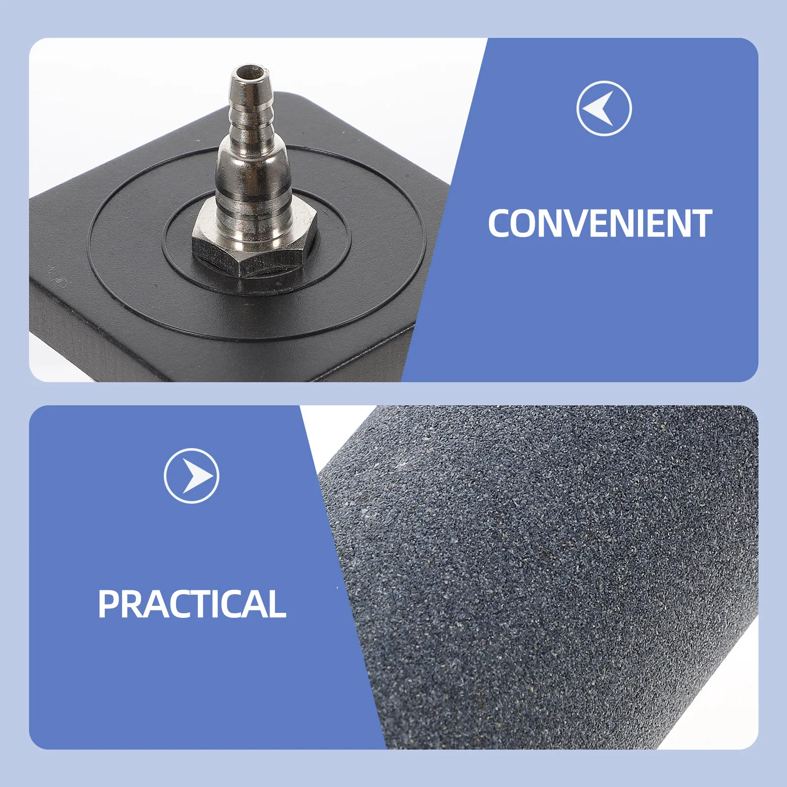 

Premium Stone Diffuser for Aquarium Fish Tank Pond Hydroponic Systems Creates Tiny Oxygenating Bubbles Lowers Co2
