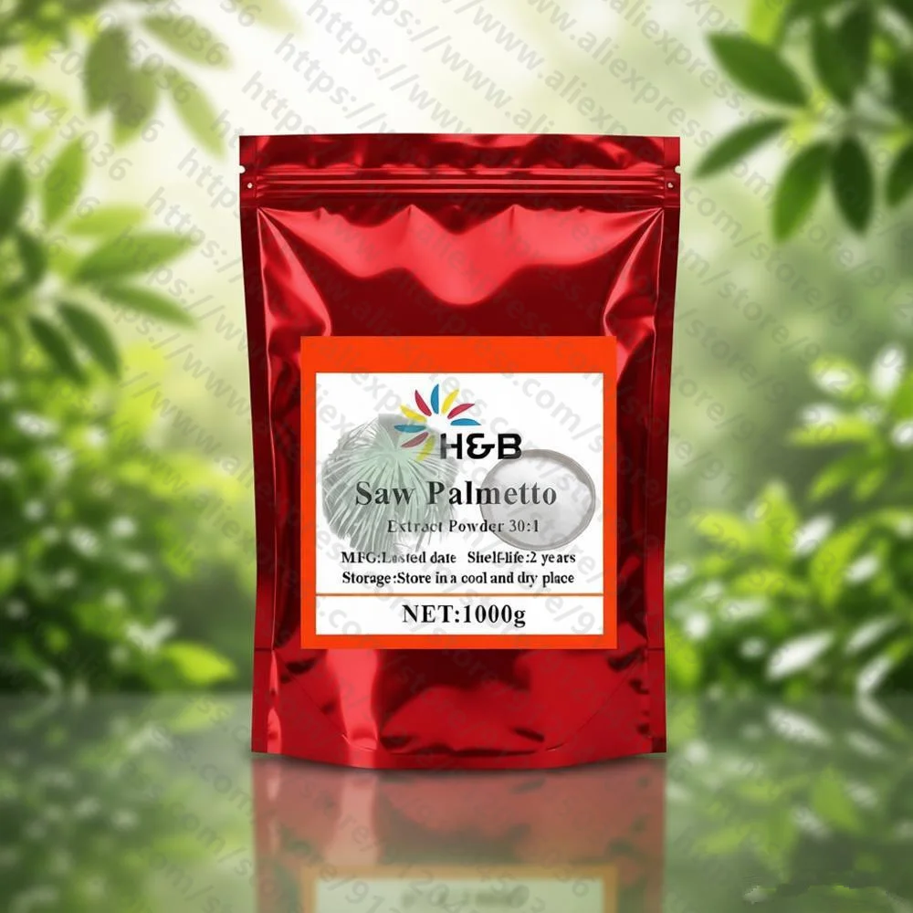 Customized Raw Material Supply 30:1 Saw Palmetto Extract Double Deck Plastic Bag for Global Distributors
