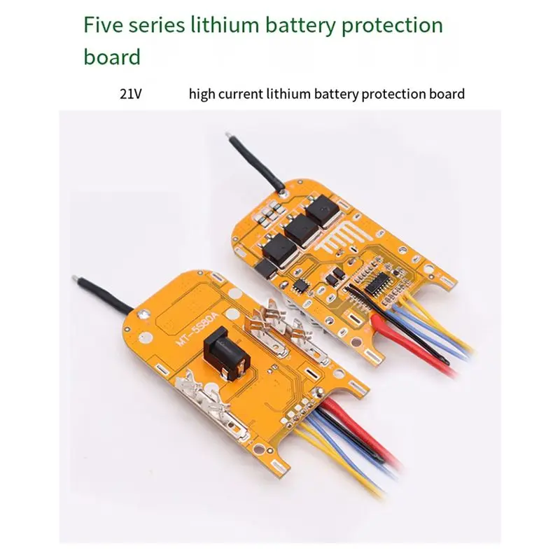 Apr.18V21V Power Tool Lithium Battery Protection Board High Current High Power Angle Grinder