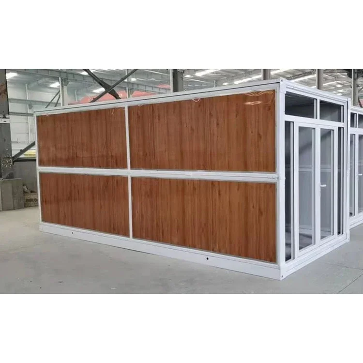 Factory Customized Folding Living Prefab Homes Stackable Storage Room Building Dormitory Foldable Prefabricated Container House