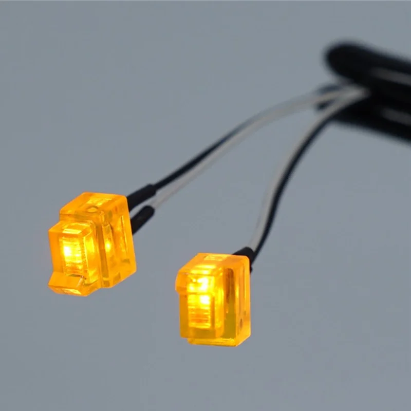 1:14th Scale LED 3V Turn Signal Upgrade Accessories for Tamiya RC Truck SCANIA R620 R470