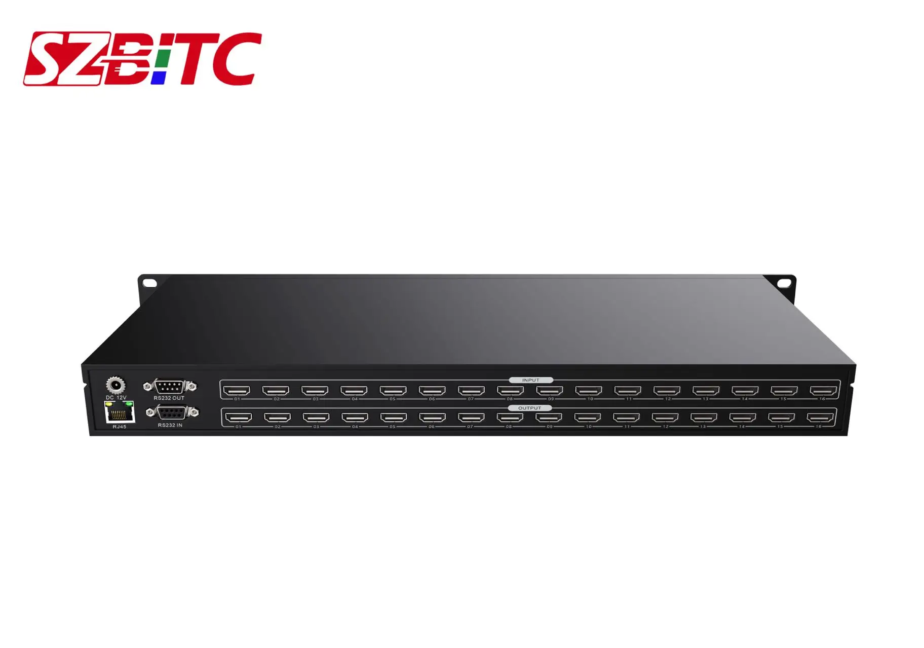 SZBITC  HDMI Matrix Switch 1920x1080@60HZ  8X8 Support HDCP  WEB Control/Cross Platform Control ,with Remote Control