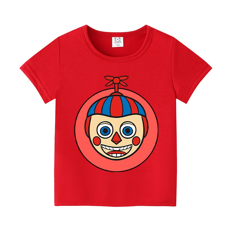 خمس ليال في فريدي تي شيرت للأطفال FNAF كارتون لطيف قصير الأكمام أفضل بنين بنات الصيف أنيمي موضة تي شيرت الهدايا