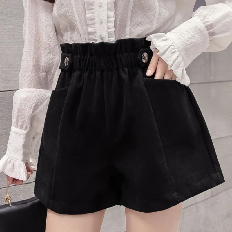 

Женская шикарная складная конструкция с высокой талией, свободная осенне-зимняя винтажная уличная одежда для колледжа, милая женская TT471