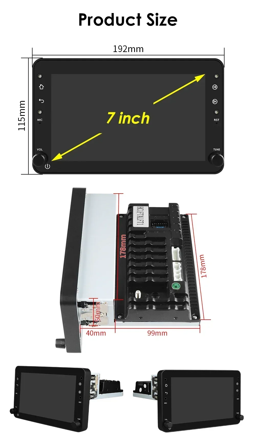 Car Intelligent Systems Carplay Android Auto Car Radio for Alfa Romeo 159 Brera Spider Sportwagon Multimedia Video Player GPS 4G