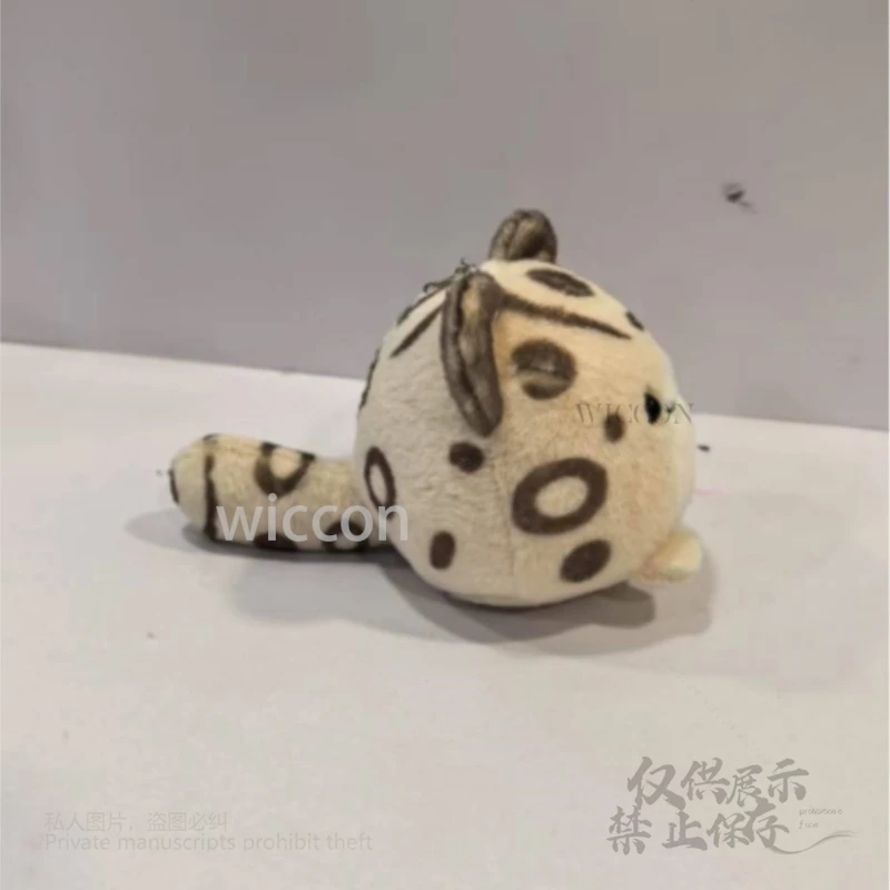 لعبة نو: كرنفال إيدن تأثيري ليوبارد الكرة الثعلب 10 سنتيمتر المفاتيح أفخم دمية أفخم Kawaii لطيف الدعائم محشوة تأثيري رمي وسادة