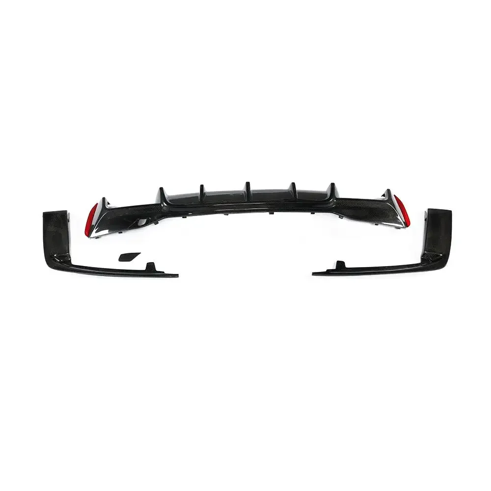 Carbon Fiber Rear Bumper Diffuser for BMW 5 Series F90 M5 Sedan 4-Door 2021 3 pieces