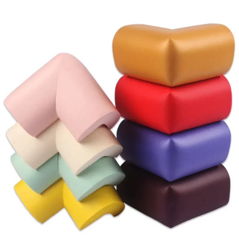 4Pcs Baby Safety Corner Home Soft Edge Corners Toddle Infant Safety Protection Furniture Protector Table Guards Cover