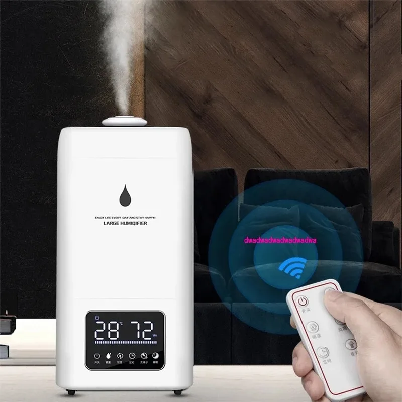 Humidificador de aire de 220V/110V para el hogar, difusor de humidificador de 23,8l, generador de niebla Industrial, aromatizante para humidificador doméstico