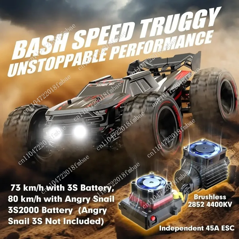 Electric - Powered High - Speed RC,H14BM 1/14 Brushless RC Cars for Adults. Fast (50 Mph), 4wd Off - Road, Waterproof RC Trucks