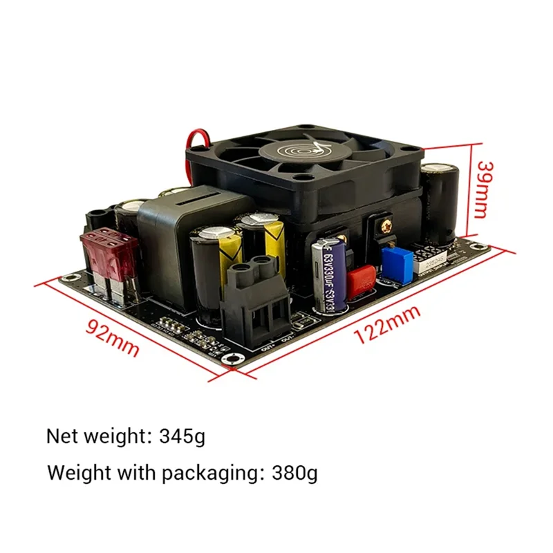 500 واط PW500 الداعم لوحة تركيبية 12 فولت 24 فولت حتى 24 فولت-50 فولت قابل للتعديل متعددة الوظائف وحدة مريحة مع عرض الجهد سهلة الاستخدام-A