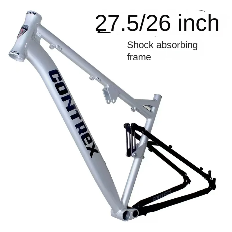 Quadro de suspensão completa para bicicleta enduro boost 135mm 26/27.5er liga de alumínio 4 links mtb cauda macia dh am down hill dpd 19 polegadas