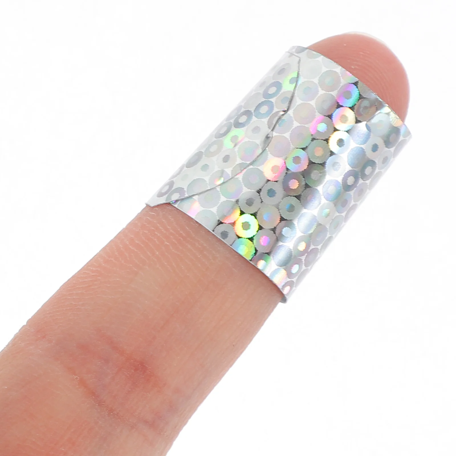 100 Pcs Adhesive Small Bandages Glitter Wound Wounds Nail Sticker Stickers Woven Breathable Protector Care Weave