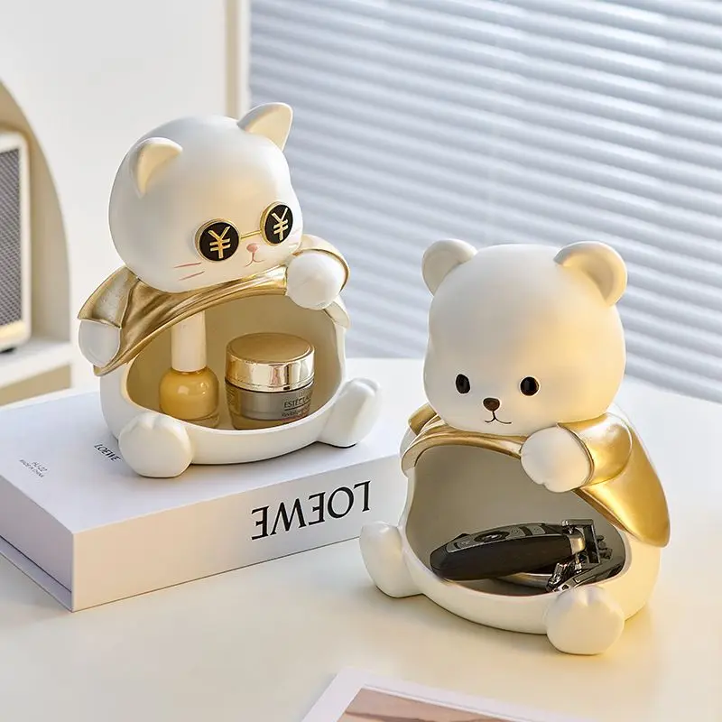 

Creative Panda Key Storage Entry Entrance Decoration Home And Desktop Decoration Relocation And New Home Gifts