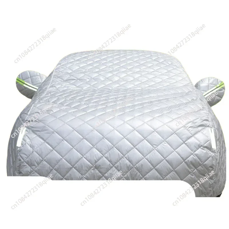 Winter Car Cover Outdoor Cotton Thickened Awning for Car Anti Hail Protection Snow Covers Sunshade Waterproof Dustproof for SUV