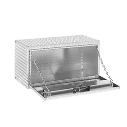 Caja de herramientas de alta calidad, remolque impermeable, caja de herramientas de aluminio para camión, cerradura, camioneta, cama, almacenamiento de remolque ATV