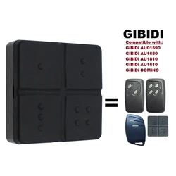 For GIBIDI AU01590 AU1600 AU1610 AU1680 AU1810 DOMINO Garage Remote Control Replacement 433.92MHz Rolling Code Gate Opener